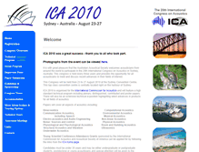 Tablet Screenshot of ica2010sydney.org